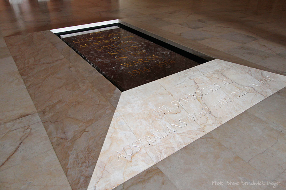 Tomb of the Unknown Soldier - Australian War Memorial, Canberra